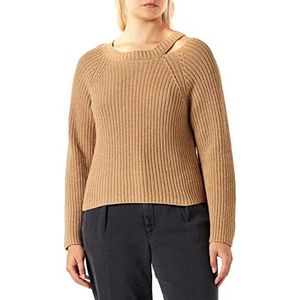 Pinko Marsala gebreide jas C-mix voor dames, C82, lichtbruin, L