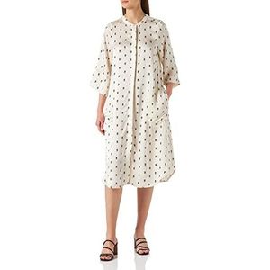 Part Two Paprikapw Dr Dress Relaxed Fit dames, Neutral Graphic Print, 38