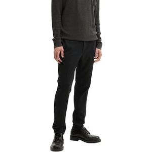 TOM TAILOR Denim Slim chinobroek voor heren, 29999 - Black, XS