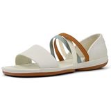 Right Nina Twins - Sandalen - Effen - Leer - Open Toe - Platte Hak