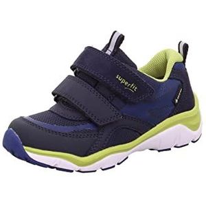 Superfit Sport5_1000239 Sneakers voor jongens, Blauw lichtgroen 8020, 23 EU Weit