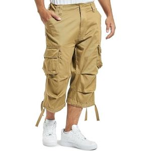 Brandit Urban Legend 3/4 cargoshort voor heren, beige, M