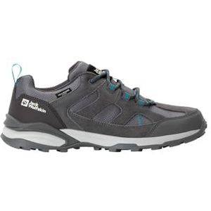 Jack Wolfskin - Trail Hiker Texapore Low W - Wandelschoen - Tarmac Grey Light Blue - Weersbestendig en Ademend
