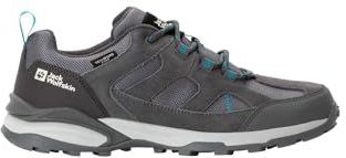 Jack Wolfskin - Trail Hiker Texapore Low W - Wandelschoen - Tarmac Grey Light Blue - Weersbestendig en Ademend
