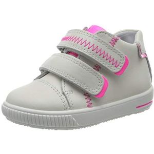 Superfit Moppy Baby - meisjes Sneakers Babyschoenen, Wit (wit/zachtroze 10),20 EU