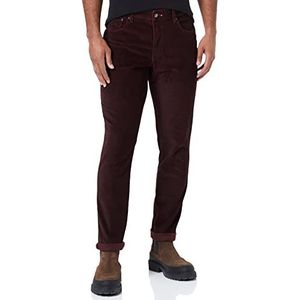 Hackett London Men's Cord 5 PKT Pants, Bourgondië, 35W/30L