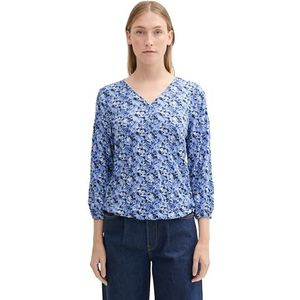 TOM TAILOR - T-shirt - Blauw - 36838 - Dames