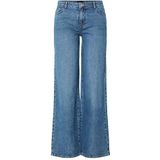 Pieces - Selma Mb - Wijde Jeans - Lage Taille