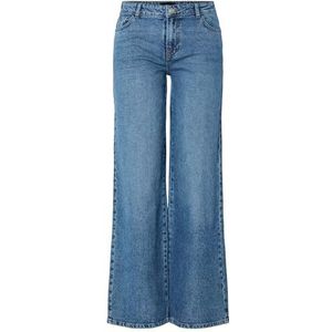 Pieces - Selma Mb - Wijde Jeans - Lage Taille