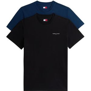 Tommy Jeans Shirt  navy / rood / zwart / wit