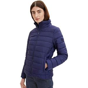 TOM TAILOR Dames Jas 1034121, 11331 - Atlantic Ocean Blue, XS