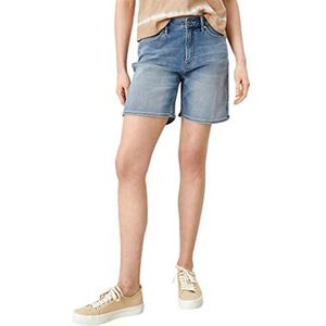 s.Oliver Damesbroek kort, lichtblauw, 32