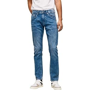 Pepe Jeans Track Jeans voor heren, Blauw (Denim-hp6), 28W / 34L