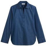 Marc O'Polo - Blouse - Wit - Biologisch Katoen - Regular Fit