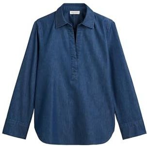 Marc O'Polo - Blouse - Wit - Biologisch Katoen - Regular Fit