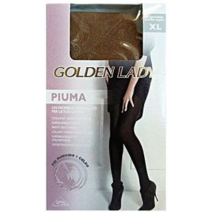 Veer set 5 veren panty super dekkend camel maat II 134 l.