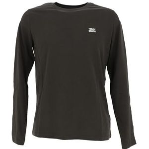 Teddy Smith T-shirt voor jongens, Kaki Beluga, 8 Jaren