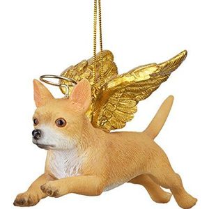 Kerstboomversiering - Ehren Die Pooch Chihuahua feestdagen engel hondenornamenten