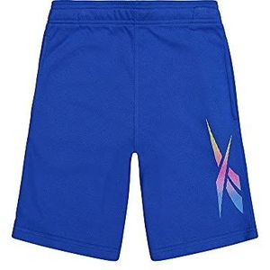 Reebok Korte broek voor jongens, pantalon Corto Big Rainbow Vector