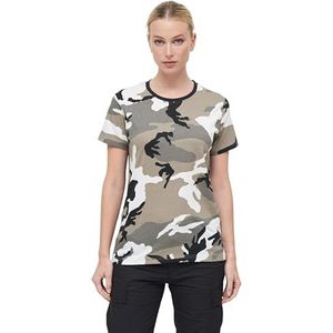 Brandit Army T-Shirt Dames Leger Bundeswehr Shirt Lady Military BW Onderhemd Camo, Urban, XXL