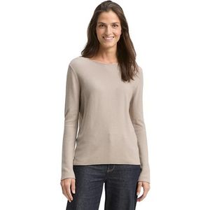 TOM TAILOR - Trui - Taupe - Gebreide Truien