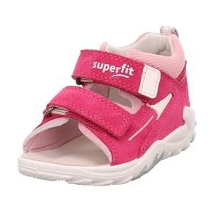 Superfit Flow Sandalen voor meisjes, Roze Roze 5500, 19 EU Weit