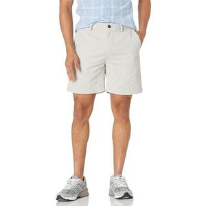 Amazon Essentials Heren Slim-fit 17,8 cm Kort,ZILVER,30W