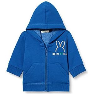 United Colors of Benetton Jas C/CAPP M/L 35Q2A500E sweatshirt met capuchon, Bluette 07 V, 74 kinderen