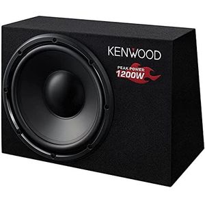 Kenwood KSC-W1200B subwoofer (300 mm, 1200 watt), zwart