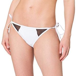 Calvin Klein Dames string side tie lr bikini-onderstukken, wit, M