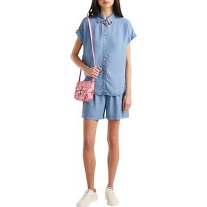 United Colors of Benetton Shorts voor dames, Blauw, 32 NL