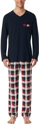 Relaxed fit pyjama met borstzak