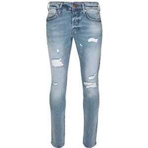 True Religion Rocco Comfort Slim Jeans voor heren, blauw (Blue Denim 0007), 32W / 34L