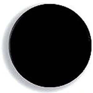 Nobo 1901013 ronde magneten (kunststof, 20 mm diameter) 10 stuks zwart
