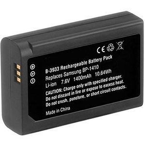Amsahr Digitale vervangende camera en camcorder batterij voor Samsung IA-BP1410, WB2200F