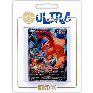 Carte Pokemon DRACAUFEU 017/172 V Ultra Rare Epée et Bouclier 9