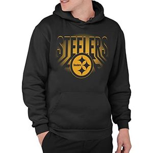 Junk Food Unisex volwassen Pittsburgh Steelers Team Spotlight Adult Fleece Hoodie Hooded Sweatshirt, Zwart, XL