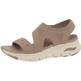 Skechers Cali Arch FIT Helderste dag voor dames, Mokka Gebreid, 36 EU