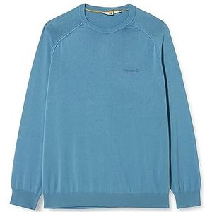 Timberland Modrn Wash Sweater Color Captain's Blue, maat 3XL voor heren, Captain's Blue, 3XL