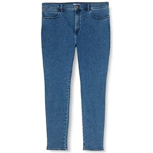 Wrangler dames Jeans High Rise Skinny, Indigo Sea, 28W / 30L