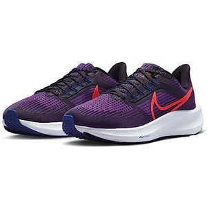 Nike Air Zoom Pegasus 39, damessneakers, Fuchsia Dream Bright Crimson Zwart Wit, 44.5 EU