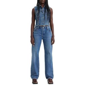 Jeans - 501® 90's Jeans - Effen - Loosefit - Heavy Washed