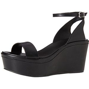 Aldo Afenadia wig sandalen voor meisjes, Zwart Zwart Synthetisch 96, 19 EU