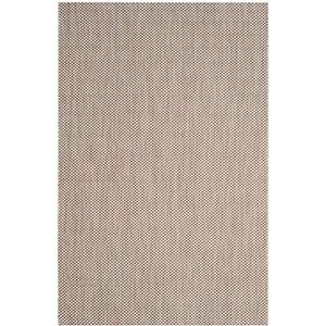 Safavieh Outdoor tapijt CY8521 geweven beige/bruin 160 x 231 cm