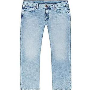 Wrangler Larston Jeans voor heren, Dusky Cloud, 31W x 34L