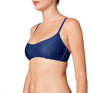 Seafolly Freshwater Bralette Bikini-bovenstuk voor dames, blauw (Blue Opal Blue Opal)., 34