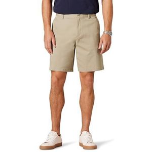 Amazon Essentials Heren Classic-Fit 9"" Comfort Stretch Chino Short, Tan, 29