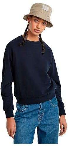G-Star RAW Sleeve Construction r Sweater, blauw (Osaka Blue D25045-d589-3873), XXS