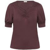 KAFFE - KCSissy - T-shirt - Wijnrood