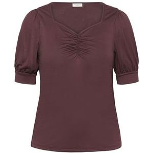 KAFFE - KCSissy - T-shirt - Wijnrood